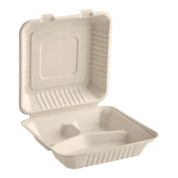 EWLW bagasse clamshell